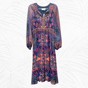 ANTHROPOLOGIE SYDNEY MAXI DRESS NWT